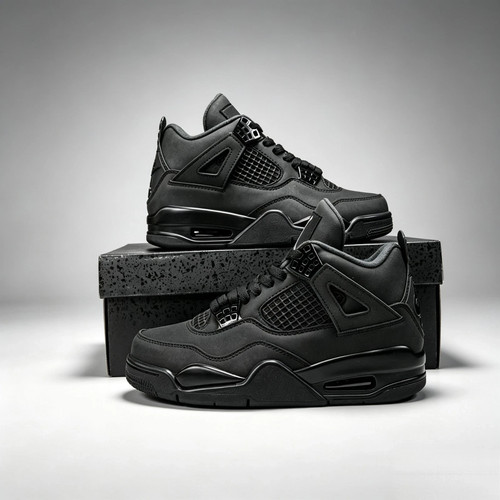 Jordan retro 2025 black cat - 4,